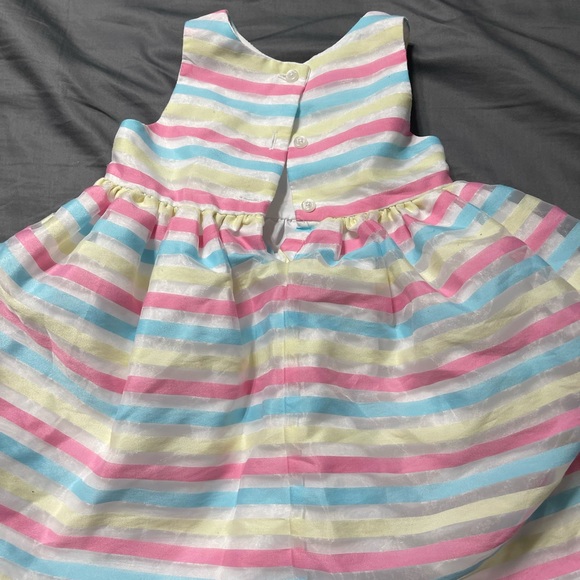 Baby Girl Spring/Summer Sleeveless Dress - Toddler Easter Outfit - Picture 6 of 8